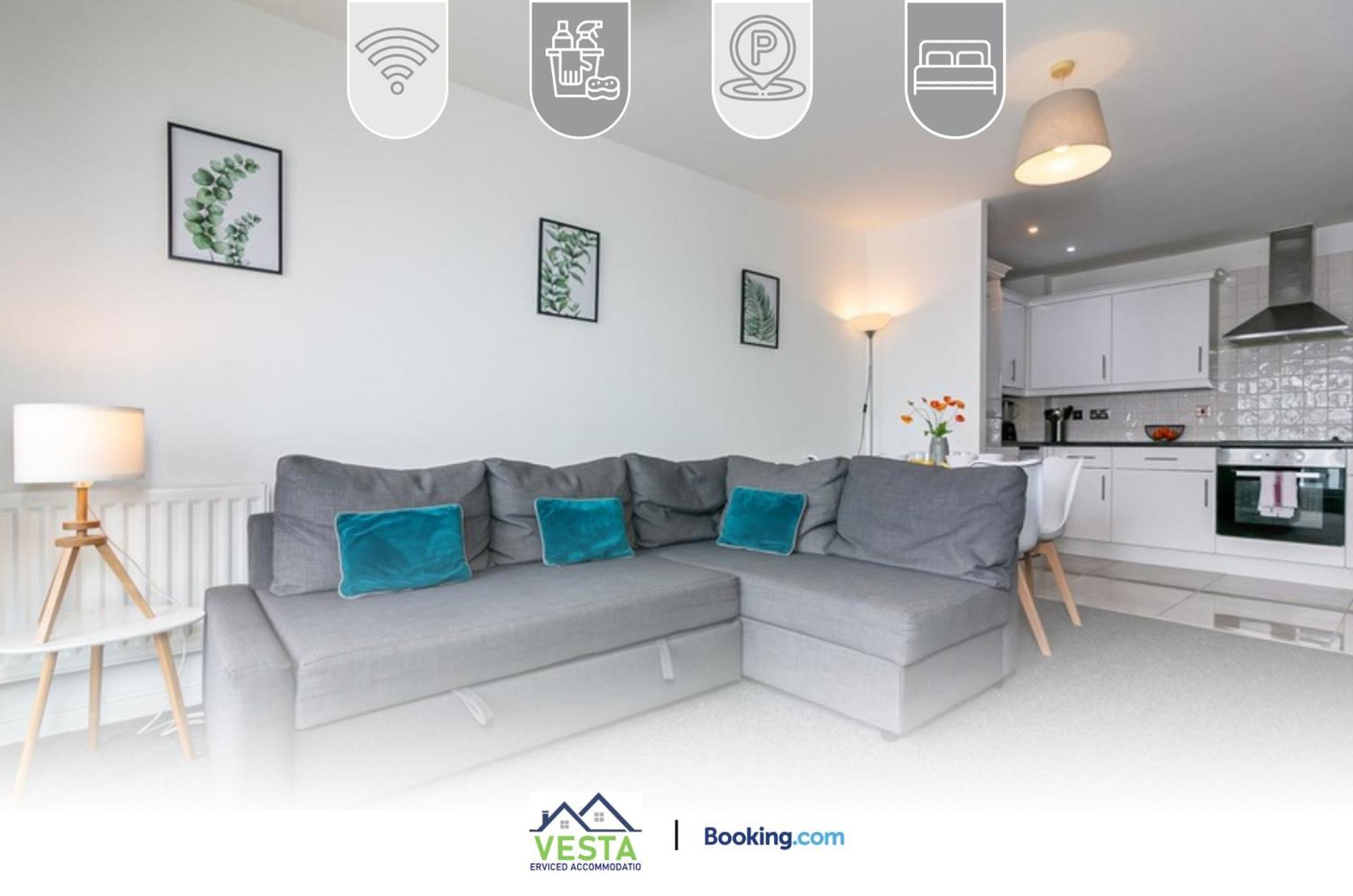 Two Bedrooms Apartment By Vesta Serviced Accommodation & Short Lets Hatfield With Free Wifi Esterno foto